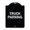 Signmission Truck Truck Parking Heavy-Gauge Aluminum Architectural Sign, 24" x 18", BS-1824-22785 A-DES-BS-1824-22785 - alternate 1